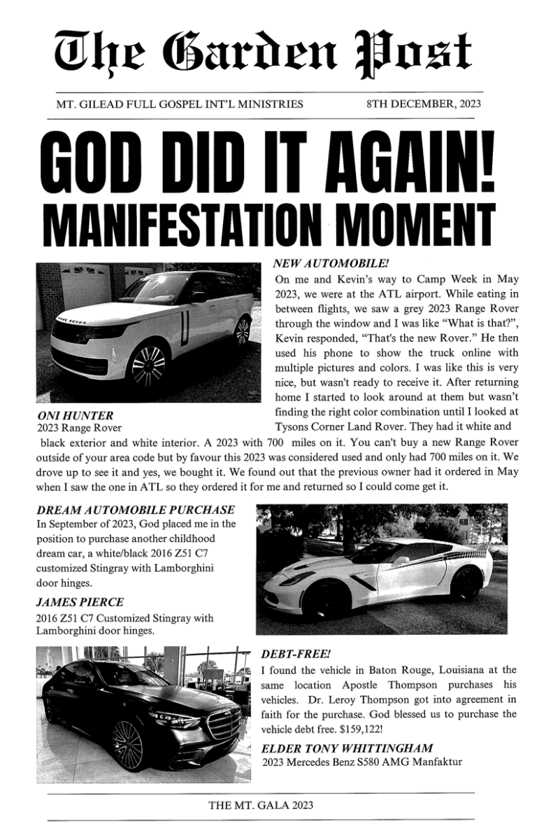 Car Show Mt Gilead FGIM